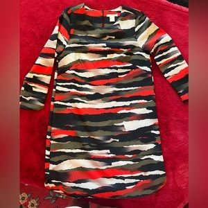 NWT H&M Womens Abstract Dress, Size 4
